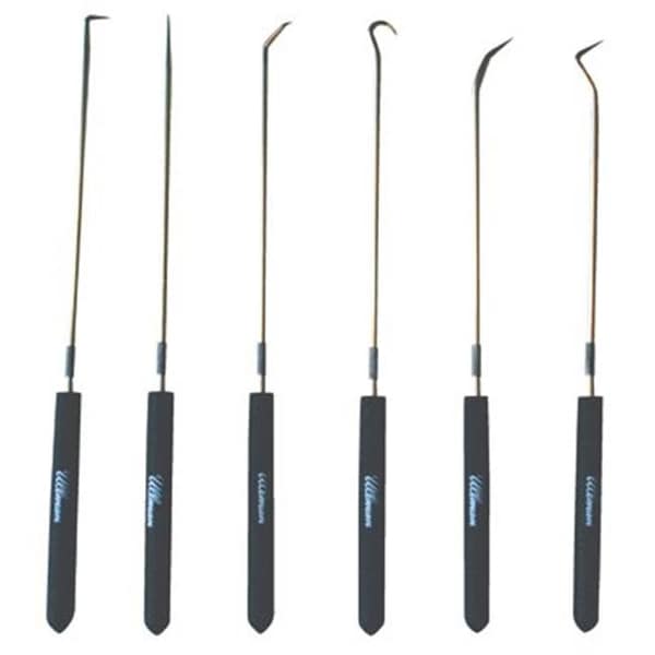 Ullman 758-CHP6-L Ul Chp6-L 9-3-4 Inch Long 6Piece Hook & Pick Set
